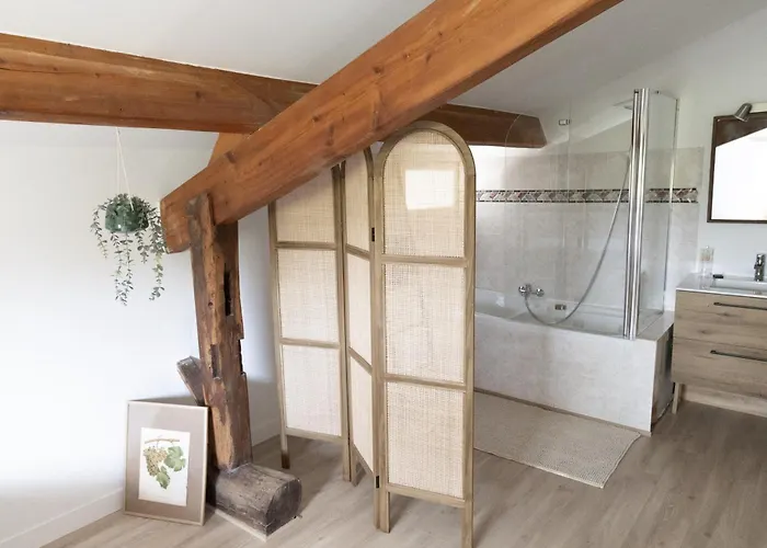 شقة Le Pal' Du Vin Petit-Palais-et-Cornemps